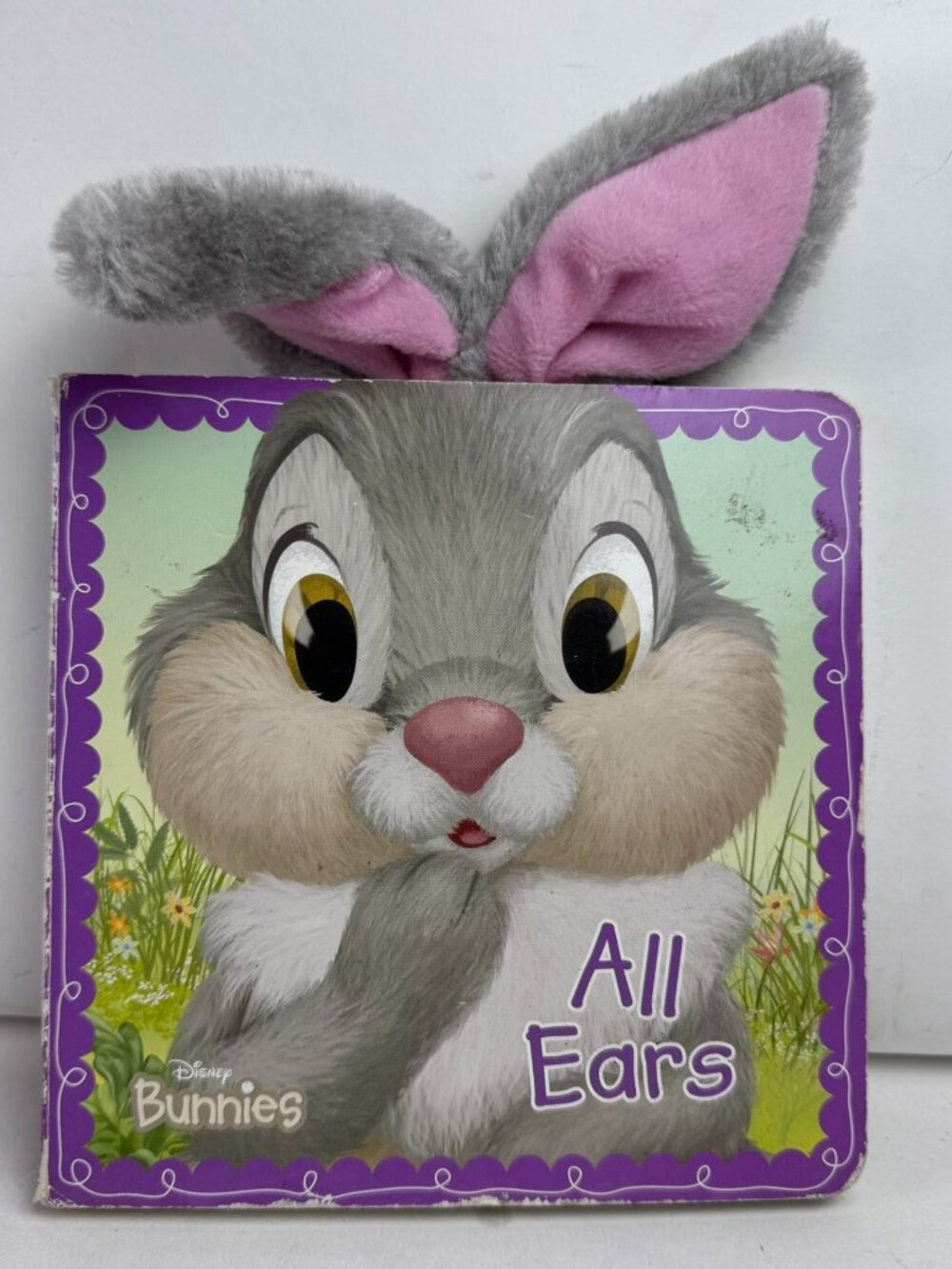 Disney Bunnies All Ears Thumper Plush Ears Board Book ISBN 978-1-4847-2210-7
